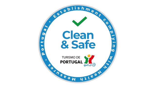 Clean & Safe certified by Turismo de Portugal